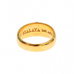 Anello in argento 925 placcato oro - EU59 - US9,5