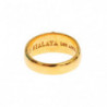 Anello in argento 925 placcato oro - EU59 - US9,5