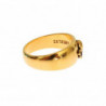 Anello in argento 925 placcato oro - EU59 - US9,5