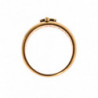 Anello in argento 925 placcato oro - EU64 - US11.5