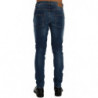 Jeans slim fit Dundee strappati con lavaggio blu - W38