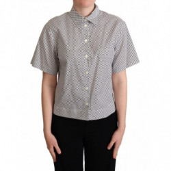 Camicia con colletto a pois...