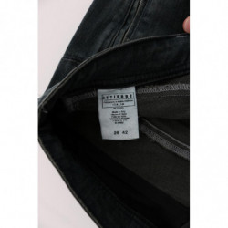 Jeans denim superslim in cotone grigio - W27