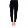 Pantaloni cropped in velluto misto viscosa nera - IT40-S