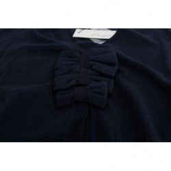 Maglione blusa in lana blu - IT44-L