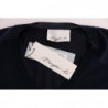 Abito a trapezio a maniche lunghe in lana blu - IT40-S