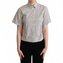 Camicia con colletto a...