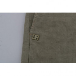 Chino slim fit in cotone elasticizzato beige - W30