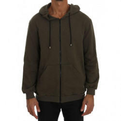 Maglione verde in cotone...