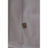 Maglione di cotone con cappuccio pullover bianco - L