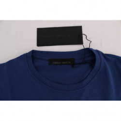 T-shirt Maison in cotone blu - S