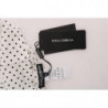 Top T-shirt in seta bianca a pois - IT40-S