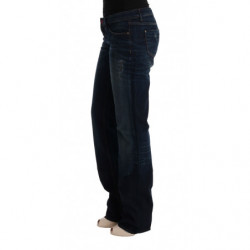 Jeans in denim vestibilità regolare in cotone blu - W28