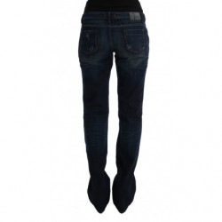 Jeans in denim vestibilità regolare in cotone blu - W28
