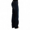 Jeans in denim vestibilità regolare in cotone blu - W28