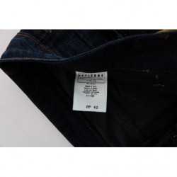 Jeans in denim vestibilità regolare in cotone blu - W28