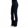 Jeans svasati bootcut in cotone blu - W25