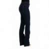 Jeans svasati bootcut in cotone blu - W25