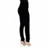 Pantaloni slim fit in velluto nero - IT42-M