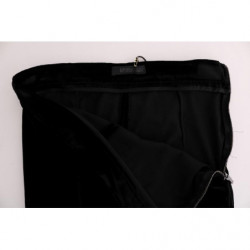 Pantaloni slim fit in velluto nero - IT42-M