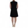 Abito a trapezio in cristalli San Valentino nero - IT36 - XS