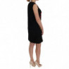 Abito a trapezio in cristalli San Valentino nero - IT36 - XS