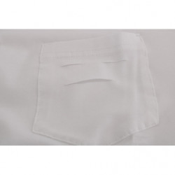 T-shirt girocollo in cotone bianco - XXL