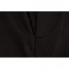 Top in pizzo floreale in rete di seta nera - IT42-M