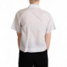 Camicia camicetta con colletto a pois bianco nero - IT44-L