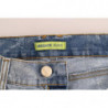 Jeans slim fit elasticizzati strappati con lavaggio blu - W26