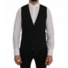 Gilet a righe in cotone nero STAFF - IT50 - L