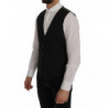 Gilet a righe in cotone nero STAFF - IT50 - L
