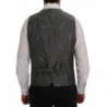 Gilet a righe in cotone nero STAFF - IT50 - L
