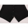 Gilet a righe in cotone nero STAFF - IT50 - L