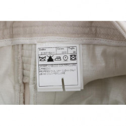 Pantaloni skinny in velluto a coste jeans slim beige - IT46-XL