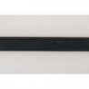 Cintura in pelle con motivo Chevron bianco nero - 65 CM / 26 INCHES