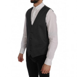 Gilet STAFF in cotone rayon grigio - IT50 - L