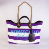 Borsa da spiaggia Montecarlo a righe - nan