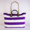 Borsa da spiaggia Montecarlo a righe - nan