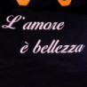 Borsa a mano maxi 'L'Amore è bellezza' - WOMEN