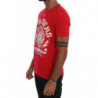 T-shirt girocollo RIDERS in cotone rosso - S