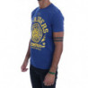T-shirt girocollo RIDERS in cotone blu - M
