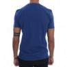 T-shirt girocollo RIDERS in cotone blu - M