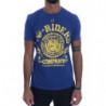 T-shirt girocollo RIDERS in cotone blu - S