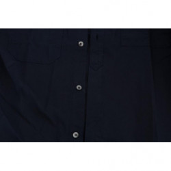 Camicia a maniche lunghe in cotone casual blu - IT50 - L