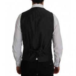 Gilet a righe in cotone nero STAFF - IT52 - XL