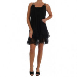 Abito chemise in pizzo di...