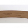 Cintura fibbia argentata pelle serpente pois rosa - 65 CM / 26 INCHES