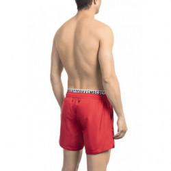 Costume da bagno in poliestere rosso - XXL