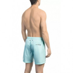 Costume da bagno in poliestere azzurro - XXL